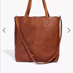 Madewell medium transport tote - English saddle
